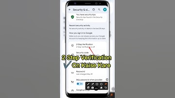 2 Step Verification Kaise Kare !! 2 Step Verification YouTube Channel Complete // #verified #shorts