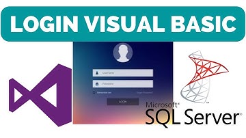 Login en Visual Studio.Net y Sql Server | Login en Visual Basic