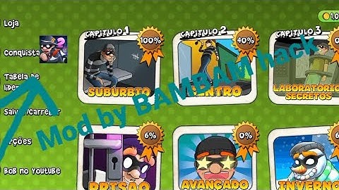 Robbery Bob Mod hack Mod By BAMBAM Modder