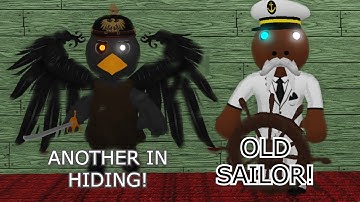 HOW TO GET "ANOTHER IN HIDING" & "AN OLD SAILOR" BADGES + MORPHS IN BETTER PIGGY ROLEPLAY! - Roblox