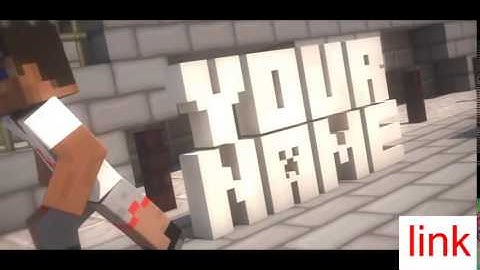 Free Minecraft Intro Template - Cinema4D, After Effects