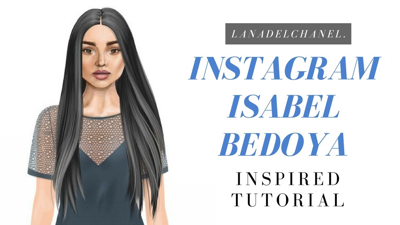 ISABEL BEDOYA Beauty Guru Inspired | Stardoll Wig Tutorial | LanaDelChanel.