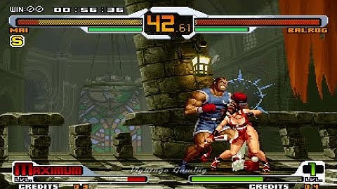 Mai Shiranui versus Balrog | SNK vs Capcom