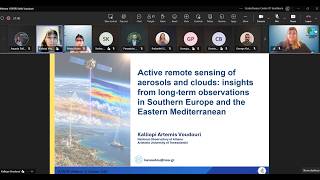 Webinar Active remote sensing of aerosols and clouds by Dr. Kelly Voudouri | 9 October 2026