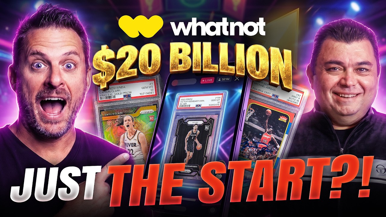 Whatnot Is Worth $20 BILLION… Are Sports Card Breaks Just Getting Started?!