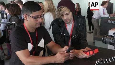 Smartphone maker unveils new device in shadow of UK