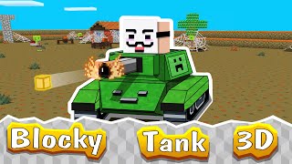 Blocky Tank 3D Gameplay screenshot 3