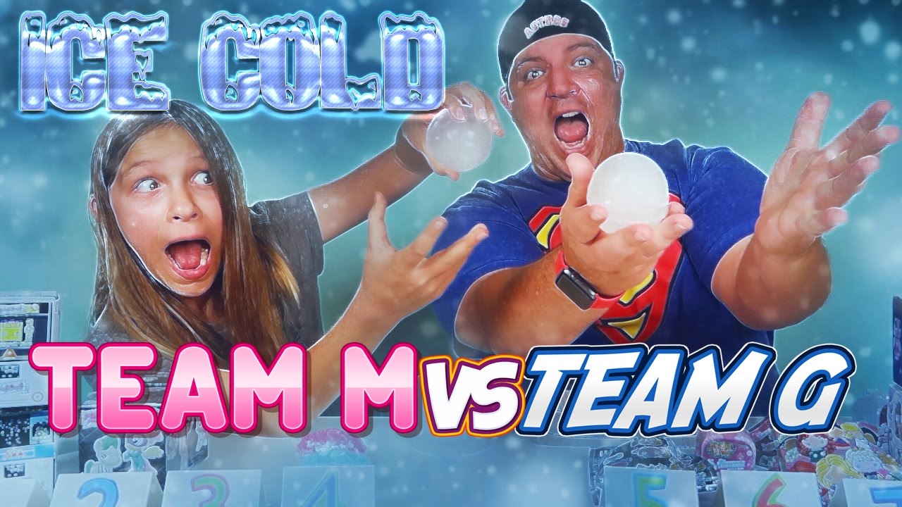 ICE COLD CHALLENGE! ICE BALLS are ICE COLD! YouTube
