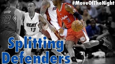 Chris Paul NBA #MoveOfTheNight #23: Splitting Defenders Driving Finish | Dre Baldwin