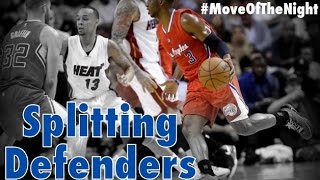 Chris Paul NBA #MoveOfTheNight #23: Splitting Defenders Driving Finish | Dre Baldwin