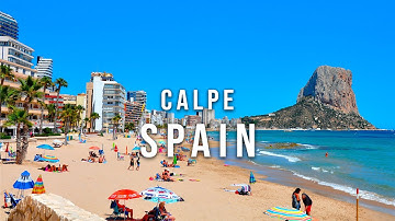 Calpe Spain 🇪🇸 Full Walking Tour | Discover Costa Blanca [4K]