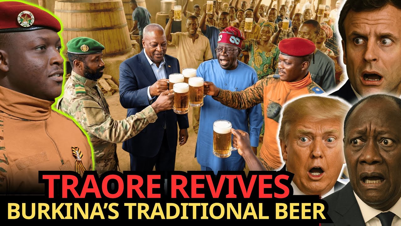 Траоре возрождает традиционное пиво Буркина-Фасо – африканцы отказываются от иностранных брендов