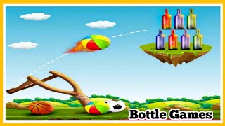 Bottle shooting Game/ Gameplay Trailer ( iOS & Android ) Level 81-90 walkthrough screenshot 4