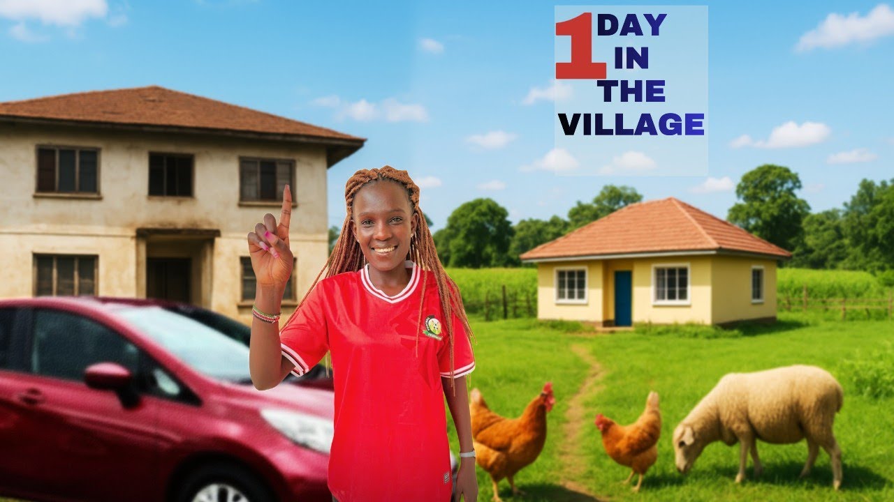 Village Tour in Kitale: New Home, Farm Life, Chickens, Sheep & A Day in the Village - Dem Wa Fb