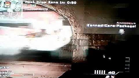 MW3 Drop Zone MSR Gameplay