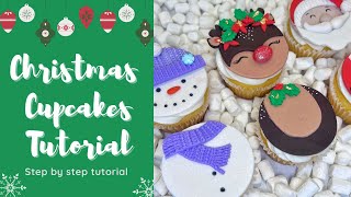 How to Decorate Christmas Cupcakes