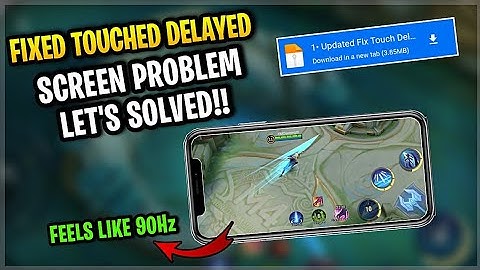 How To Fix Touch Delay In Mobile Legends (No Need Root) Supported All Devices [ Patch Light Chaser ]