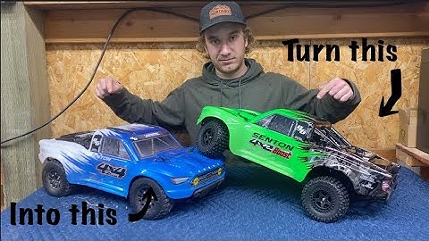 Arrma Senton 4x4 conversion!