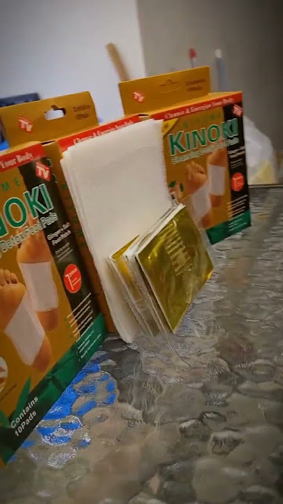kinoki gold detox kaki asli