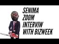 Senima investing zoom interview with biz week channel