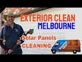 Residential Solar Panel Clean Maintain your Solar Panels - Exterior Clean Melbourne 0416 484 644