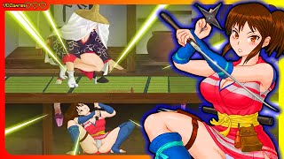 [H] Lets Play - Ninja Girl - Stage 4-1 Gameplay