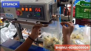 Flowers packing machine # Flowers nitrogen flushing band sealer machine # 