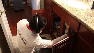 Residential Plumbing Leak Detection Walkthrough - Broken Pipe Found Under The Driveway