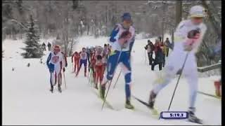2009 11 22 Кубок мира Бейтостолен лыжные гонки  4x5 км эстафета женщины