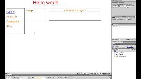 Adding hyperlinks to a Dreamweaver webpage