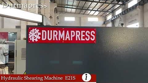 QC12Y Series Hydraulic Metal Sheet Cutting Machine 6mm x3200mm with ESTUN E21s Controller