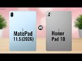 Huawei MatePad 11.5 (2026) vs Honor Pad 10 || Full Comparison