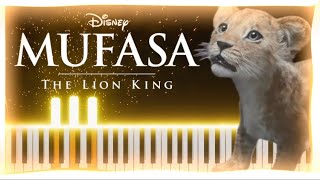 Mufasa: The Lion King - I Always Wanted A Brother (Piano Tutorial)