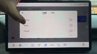 MG S5 EV – How to Turn DAB Announcements On or Off