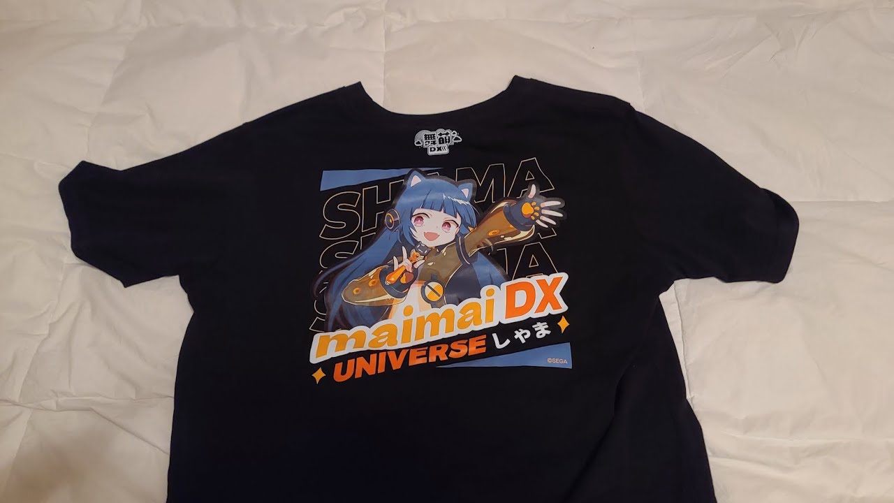 ASMR - maimai DX Universe Shima shirt print scratching