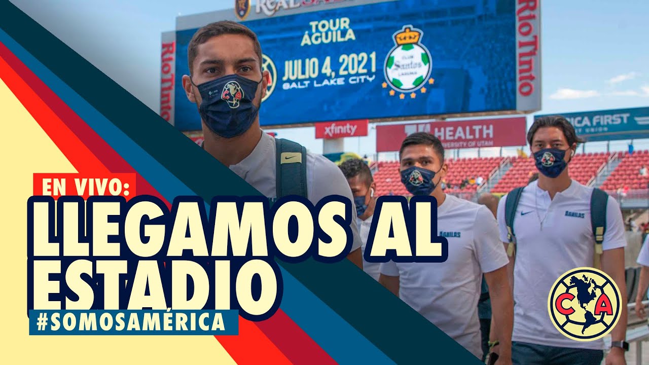 Liga MX Friendly Between Club América & Santos Laguna Sent Rio Tinto  Stadium Into A Frenzy