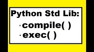 Python Standard Library Functions Part7