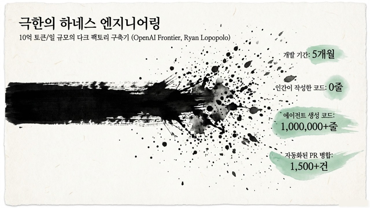 ⁣OpenAI가 설계하는 '다크 팩토리': 이제 코딩은 AI가, 인간은 지휘가 됩니다 | 인간 코드 0줄인 OpenAI 다크 팩토리