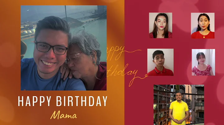 For my Mother's 80th Birthday -  (English Subtitle...