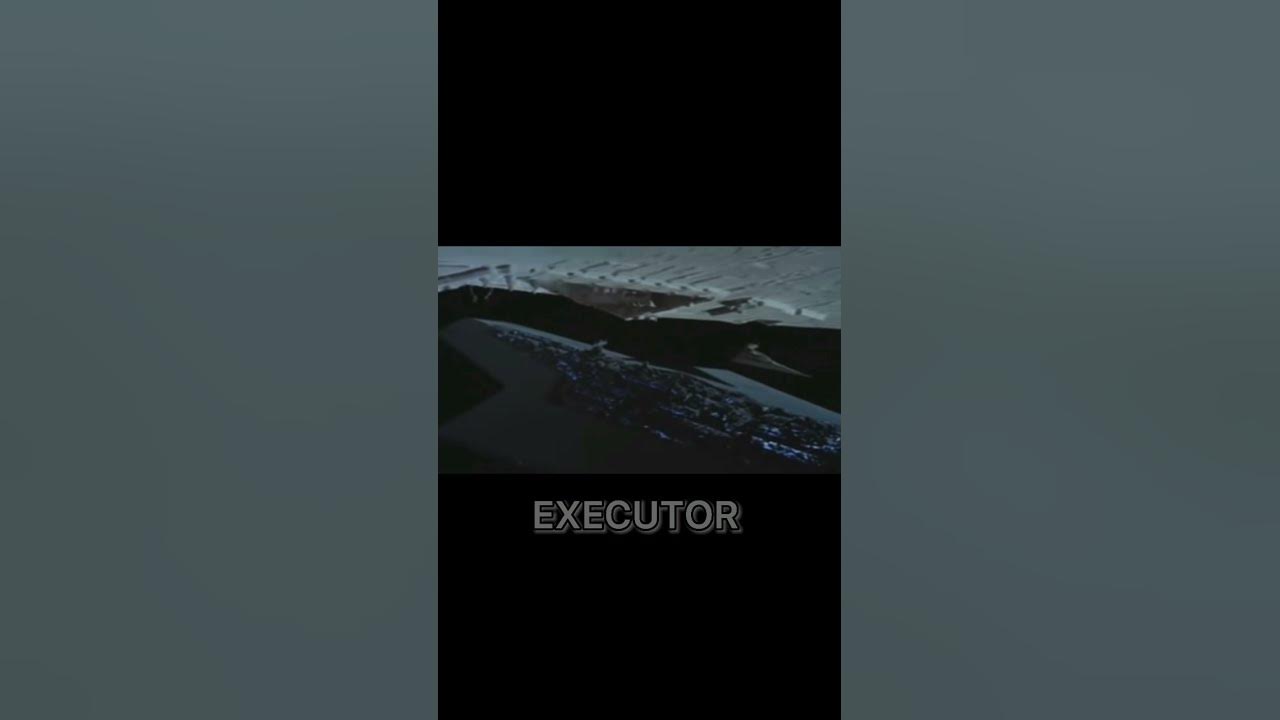 The Super Star Destroyer Executor From Star Wars