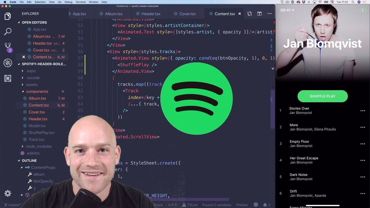 Spotify Scrollable Header Can It Be Done In React Native YouTube Spotify Scrollable Header Can It Be Done In React Native YouTube