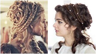 A Grecian Fantasy Hair Tutorial | Challenged By You!