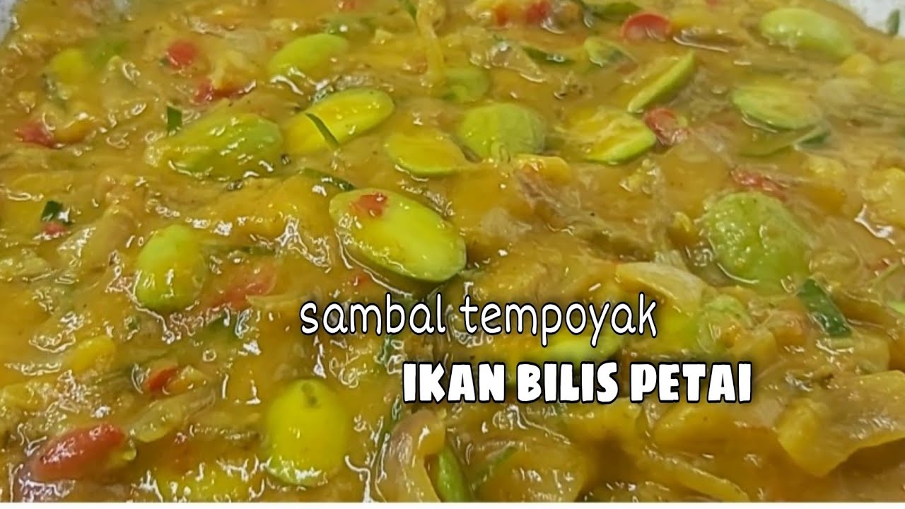 Tempoyak bilis sambal resepi ikan Sambal Tempoyak