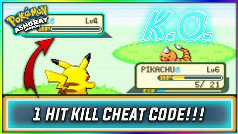 Pokémon AshGray Cheats 2021 || Pokémon AshGray 1 Hit Kill Cheat Code!!!