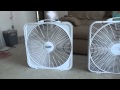 My Portable Fan Collection of 2012