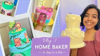 A Day in a life of a Homebaker | Homebaking business | vlog1