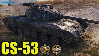 Польский СТ 8 бой ВНИЗУ СПИСКА ✅ World of Tanks CS-53