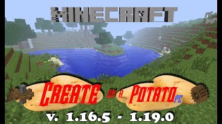 Create on a Potato v. 1.16.5 #14. Кручу-верчу раздробить хочу.