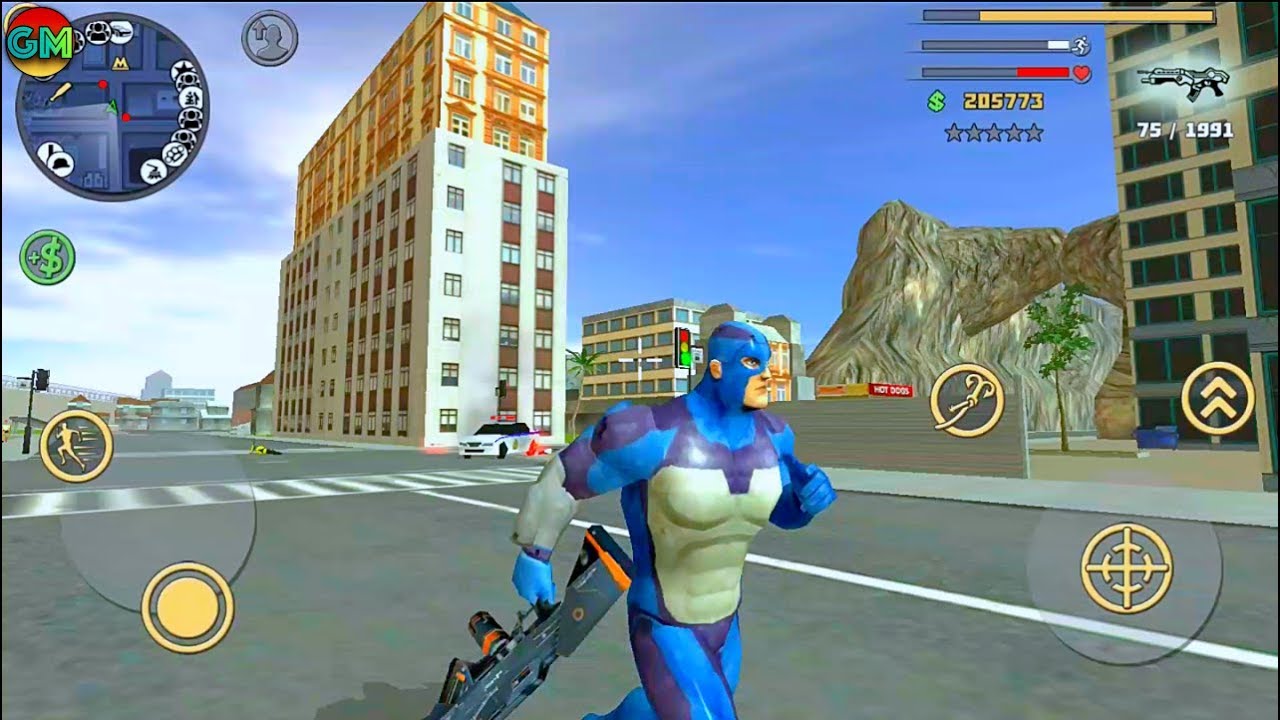 Rope Hero Vice Town 6 by Naxeex LLC Android GamePlay FHD YouTube