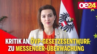Kritik an ÖVP-Gesetzesentwurf zu Messenger-Überwachung